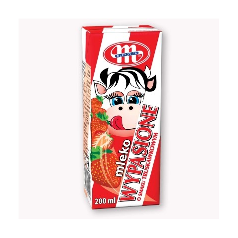 MLEKOVITA MLEKO UHT SMAK TRUSKAWKA 200ml/30