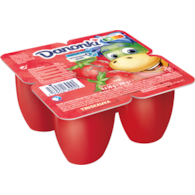 DANONE DANONKI SERKI TRUSKAWKA 4x50g/12