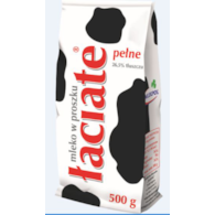 ŁACIATE MLEKO W PROSZKU PEŁNE 0,5kg/14