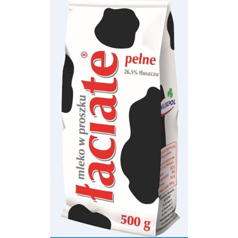 ŁACIATE MLEKO W PROSZKU PEŁNE 0,5kg/14