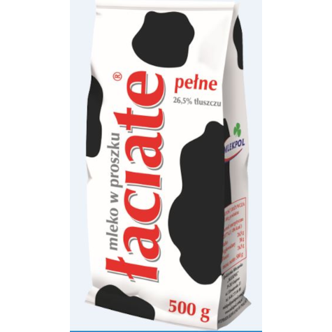 ŁACIATE MLEKO W PROSZKU PEŁNE 0,5kg/14