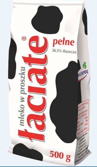 ŁACIATE MLEKO W PROSZKU PEŁNE 0,5kg/14