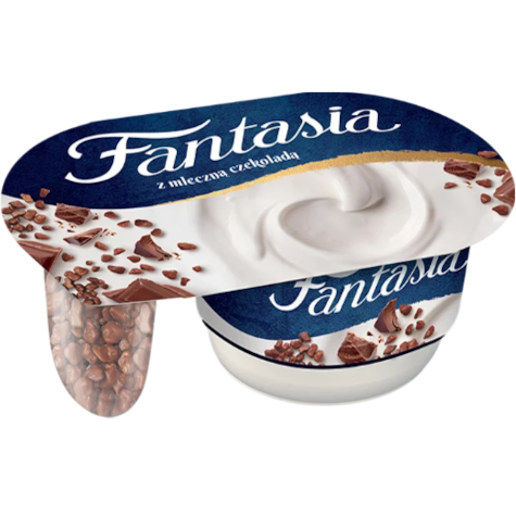 DANONE FANTASIA MLECZNA CZEKOLADA 106g/12