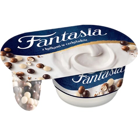 DANONE FANTASIA KULKI W CZEKOLADZIE 100g/12