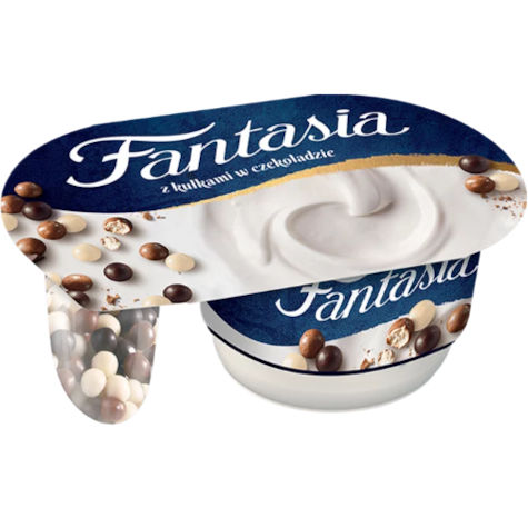 DANONE FANTASIA KULKI W CZEKOLADZIE 100g/12