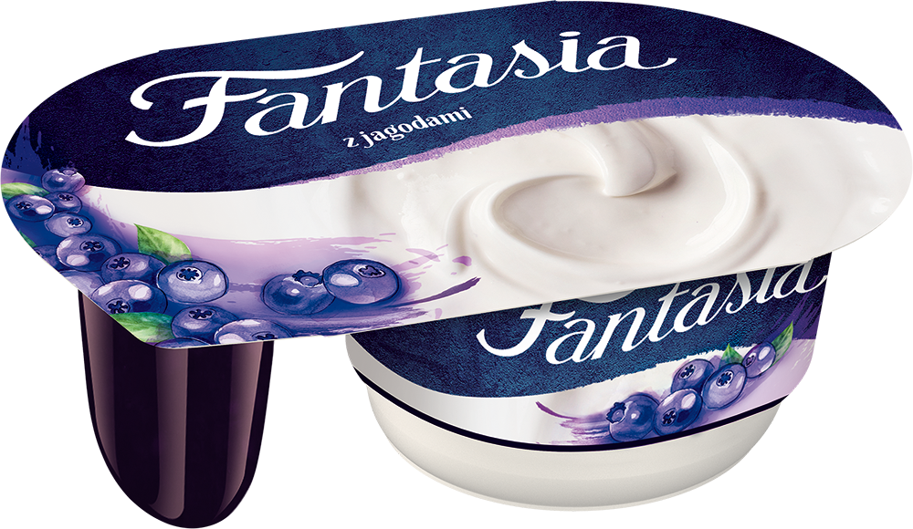 DANONE FANTASIA JAGODA 118g/12