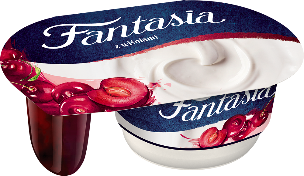DANONE FANTASIA WIŚNIA 118g/12