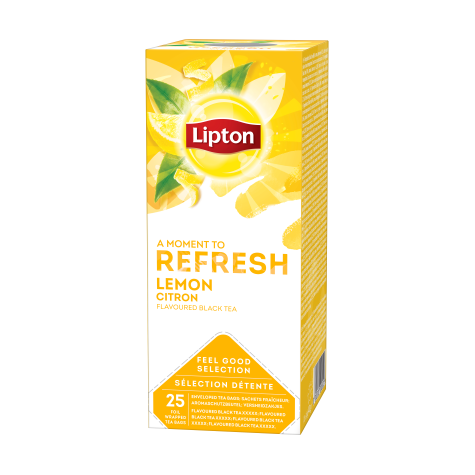 LIPTON HERBATA FGS CYTRYNA LEMON 25szt./6 koperta