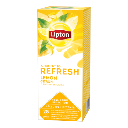 LIPTON HERBATA FGS CYTRYNA LEMON 25szt./6 koperta