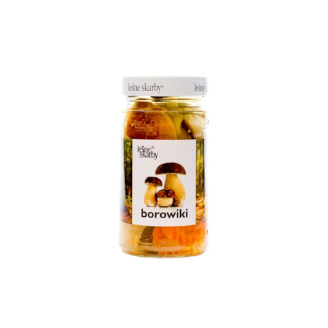 LEŚNE SKARBY BOROWIKI MARYNOWANE 280g/120g/6