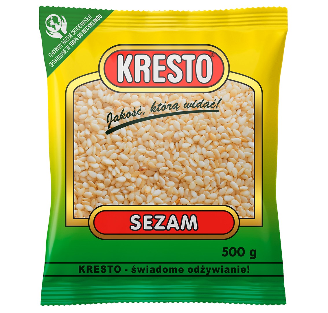 KRESTO SEZAM BIAŁY 500g/12