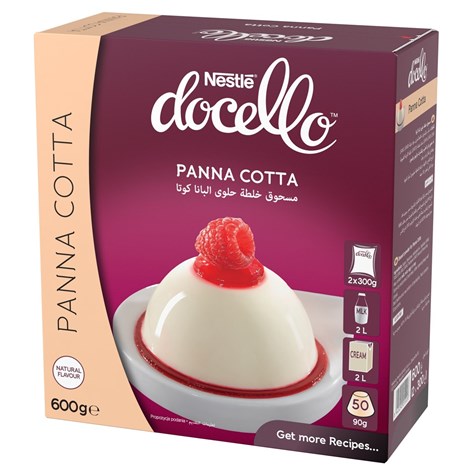 NESTLE DOCELLO PANNA COTTA 2x300g/6 proszek