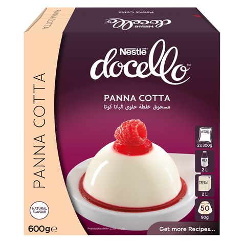 NESTLE DOCELLO PANNA COTTA 2x300g/6 proszek