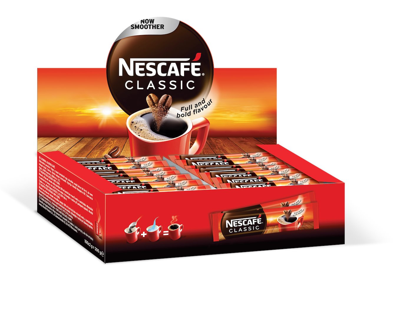 KAWA NESCAFE CLASSIC Paluszek 100x2g