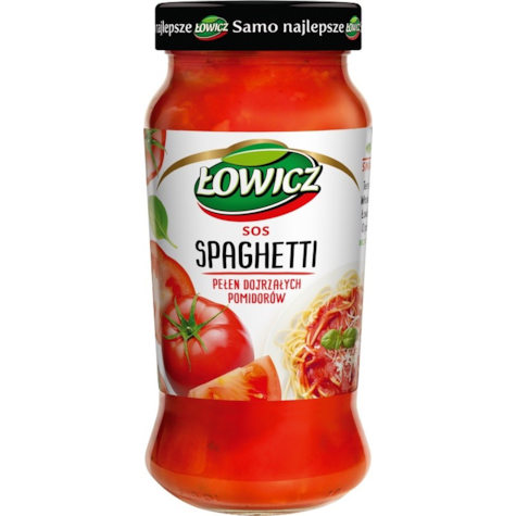 AGROS ŁOWICZ SOS DO SPAGHETTI 500g/6