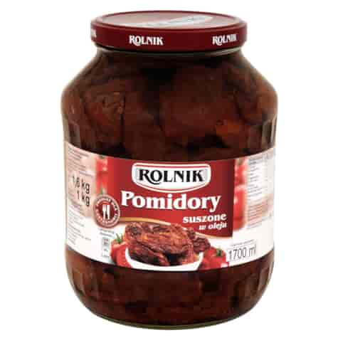 ROLNIK POMIDOR SUSZONY W OLEJU 1600g/1000g (6)
