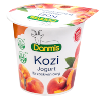 DANMIS JOGURT KOZI BRZOSKWINIA 125g/6