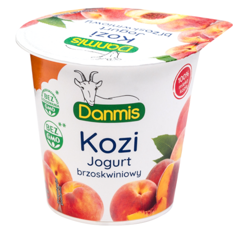 DANMIS JOGURT KOZI BRZOSKWINIA 125g/6