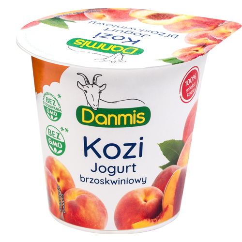 DANMIS JOGURT KOZI BRZOSKWINIA 125g/6