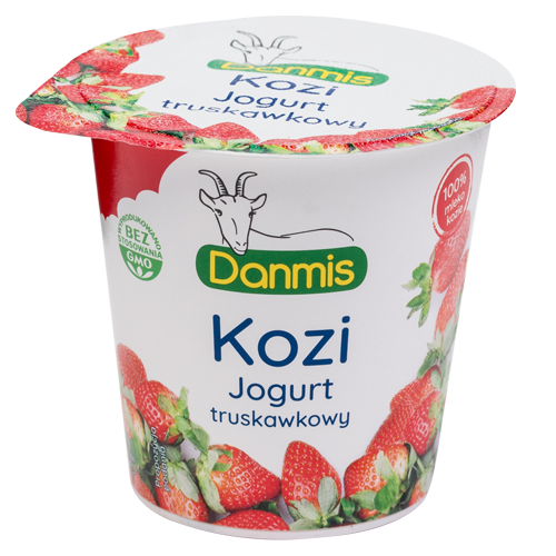 DANMIS JOGURT KOZI TRUSKAWKA 125g/6