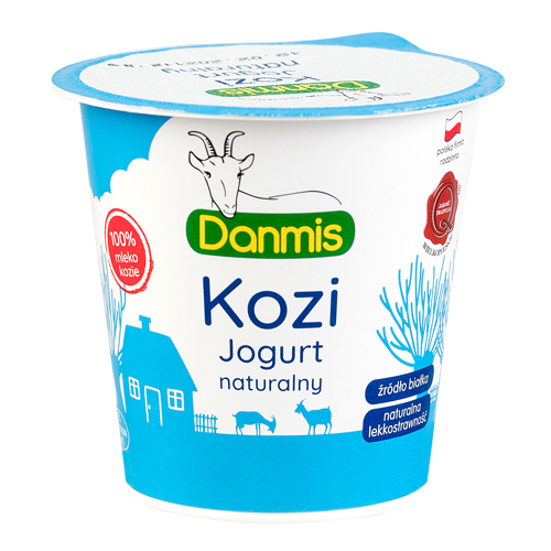 DANMIS JOGURT KOZI NATURA 125g/6