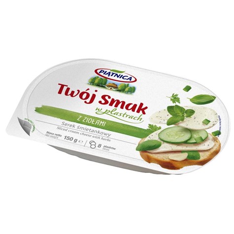PIĄTNICA TWÓJ SMAK PLASTRY Z ZIOŁAMI 150g/10