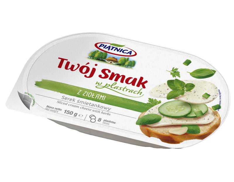 PIĄTNICA TWÓJ SMAK PLASTRY Z ZIOŁAMI 150g/10
