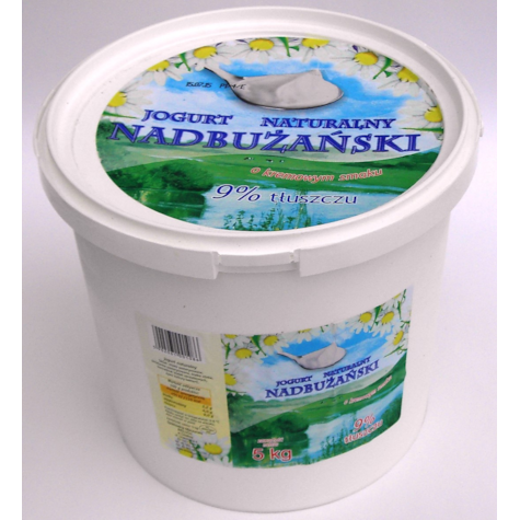 BIELUCH JOGURT NADBUŻAŃSKI NATURA 5kg 9%