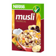 NESTLE PŁATKI MUSLI TROPICALNE 350g/16