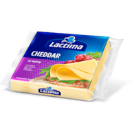 LACTIMA SER TOPIONY PLASTRY 130g CHEDDAR (10)