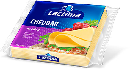 LACTIMA SER TOPIONY PLASTRY 130g CHEDDAR (10)