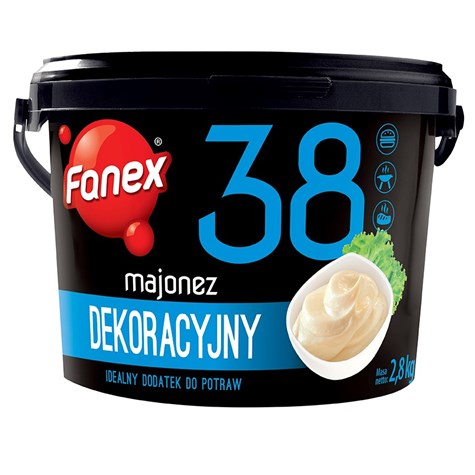 FANEX MAJONEZ 2,8kg DEKORACYJNY