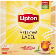 LIPTON HERBATA YELLOW LABEL 100szt./12 koperta