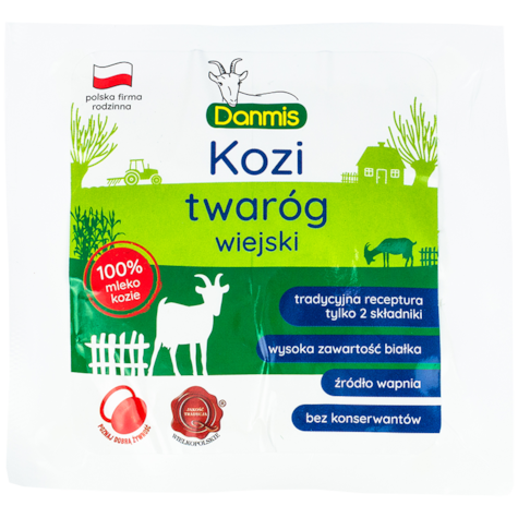 DANMIS SER KOZI TWARÓG WIEJSKI 200g/5