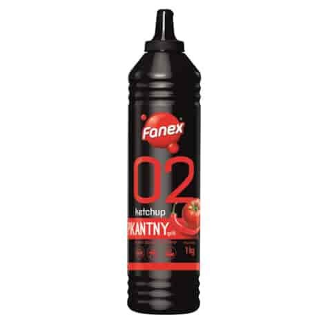 FANEX KETCHUP GRILL PIKANTNY 1kg/4