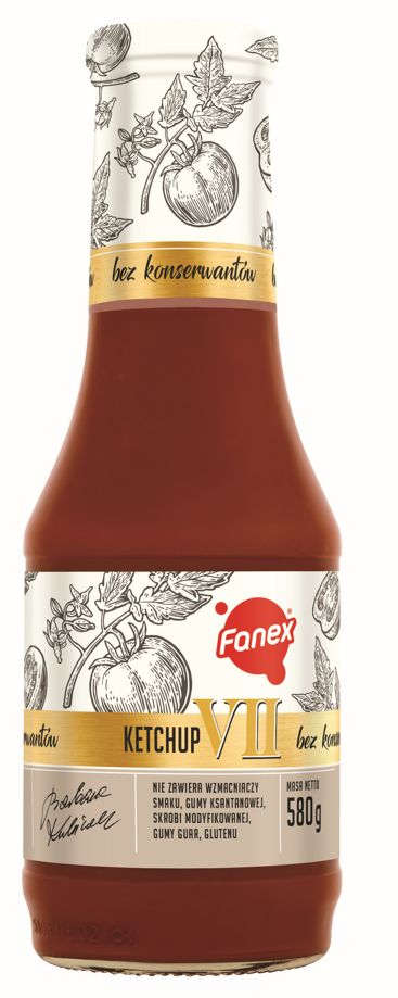 FANEX KETCHUP VII 580g/4