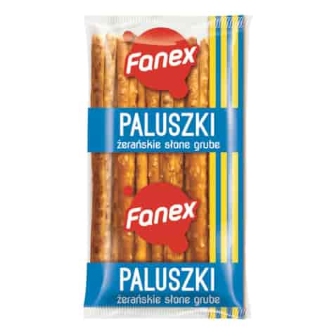 FANEX PALUSZKI SŁONE GRUBE 100g/30