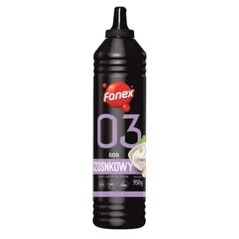 FANEX SOS CZOSNKOWY 950g/4