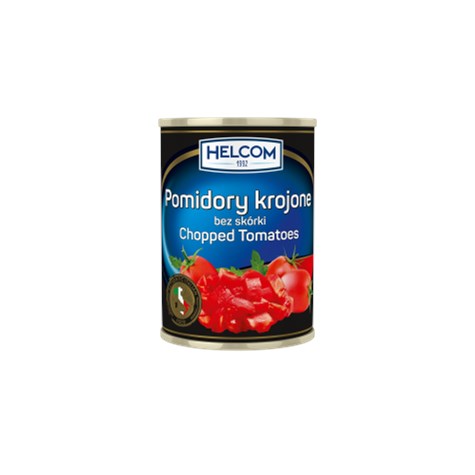 GREEK POMIDORY KROJONE 2500g/1500g (6) HELCOM