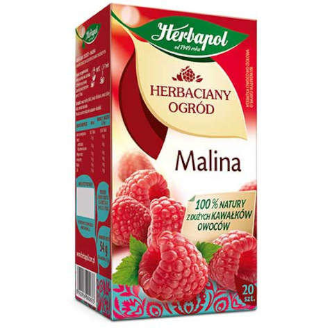 HERBAPOL HERBATA HERB OGR MALINA 20 tor 54g/10