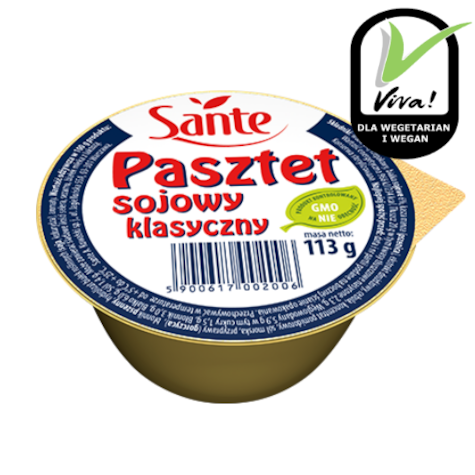 SANTE PASZTET SOJOWY NATURA ŁAGODNY 113g/12