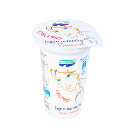 KRASNYSTAW JOGURT CALPRO 175g NATURA (20) kubek
