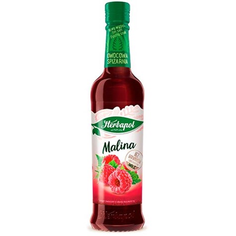 HERBAPOL SYROP 420ml MALINA (8)