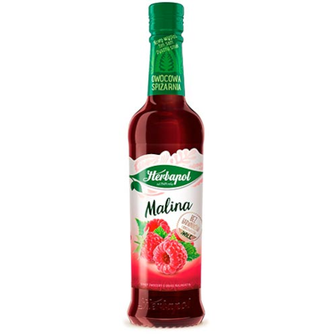 HERBAPOL SYROP 420ml MALINA (8)