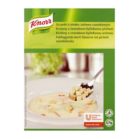 KNORR GRZANKI ZIOŁOWO-CZOSNKOWE 0,7kg/4