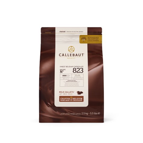 CALLEBAUT CZEKOLADA MLECZNA NR 823 33,6% 2,5kg