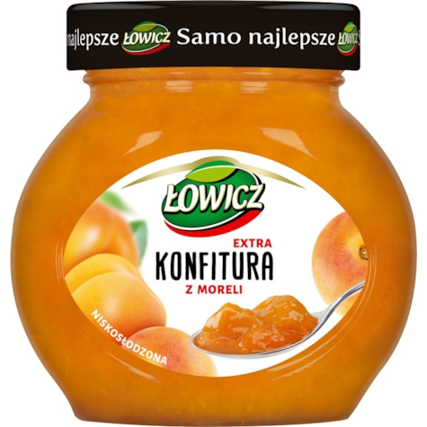 AGROS ŁOWICZ KONFITURA MORELA 240g/8