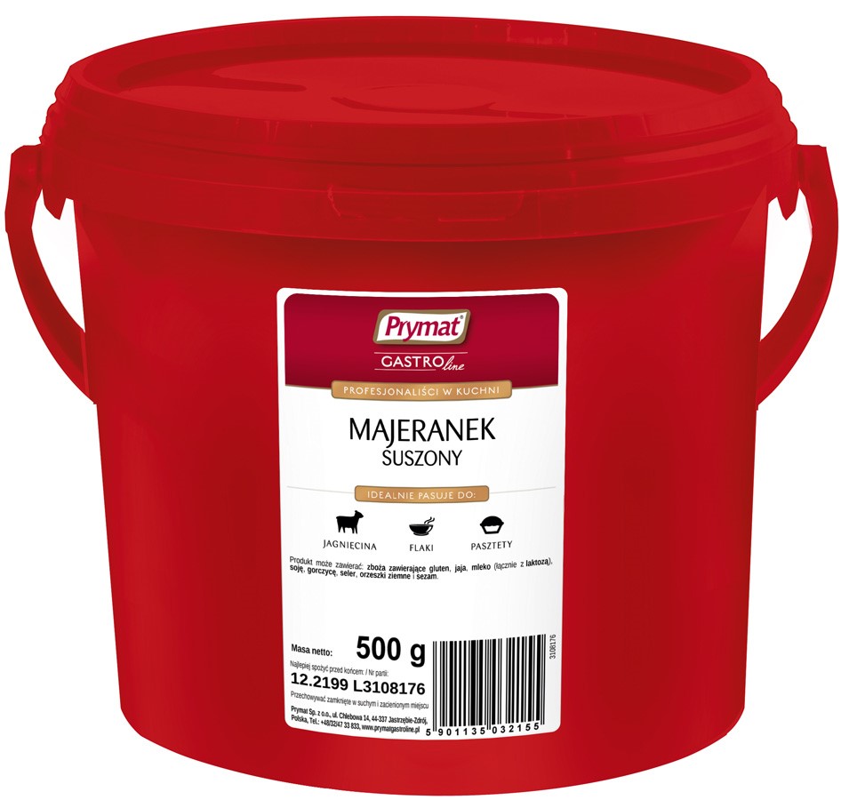 PRYMAT MAJERANEK 500g wiadro