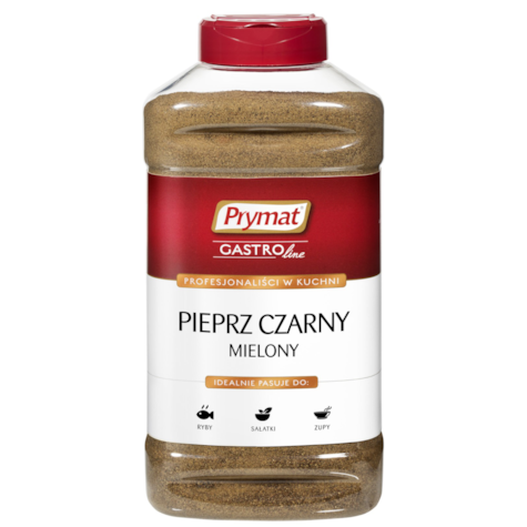 PRYMAT PIEPRZ CZARNY MIELONY 820g/9 pet