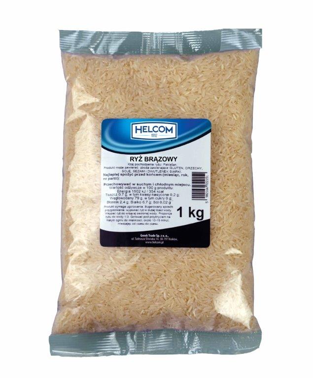 GREEK RYŻ BRĄZOWY DŁUGOZIARNISTY 1kg/10
